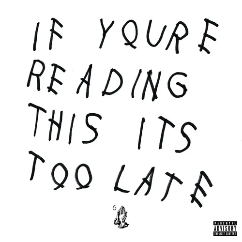 Drake - If You're Reading This It's Too Late vinyl record cover