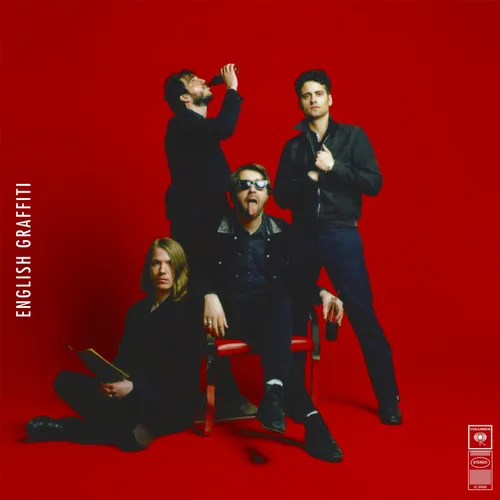 The Vaccines - English Graffiti vinyl record cover