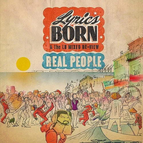Lyrics Born - Real People vinyl record cover