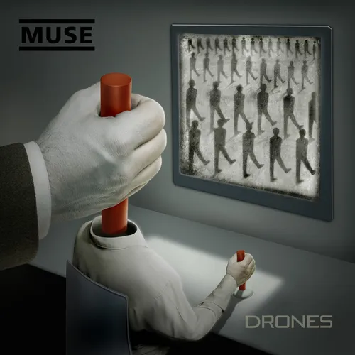 Muse - Drones vinyl record cover