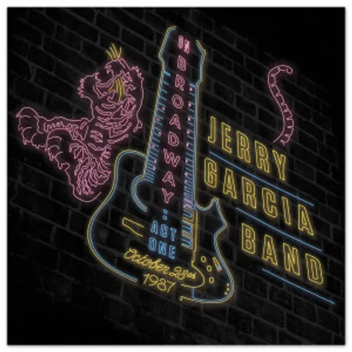 Jerry Garcia - On Broadway: Act One - October 28th 1987 vinyl record cover