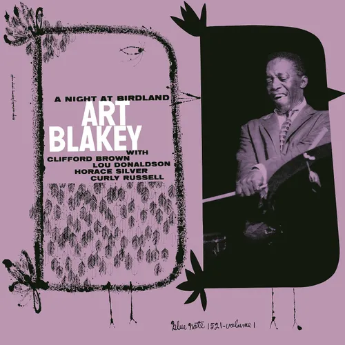 Art Blakey - A Night At Birdland, Vol 1 vinyl record cover