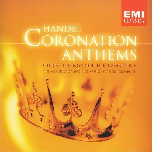 Choir of King's College, Cambridge - Coronation Anthems vinyl record cover