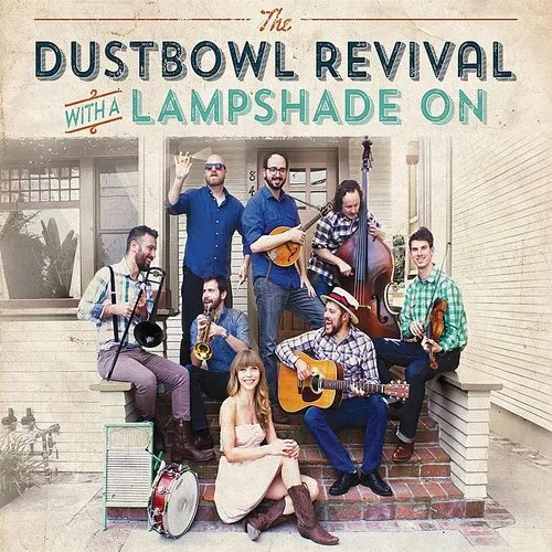 Dustbowl Revival - With a Lampshade on vinyl record cover