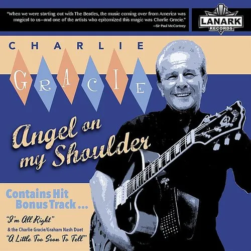 Charlie Gracie - Angel On My Shoulder vinyl record cover