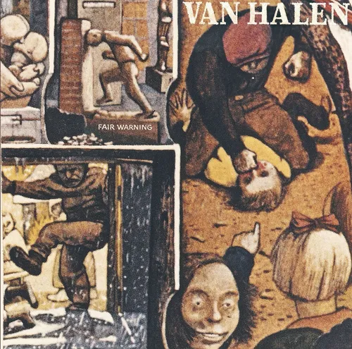 Van Halen - Fair Warning: Remastered vinyl record cover