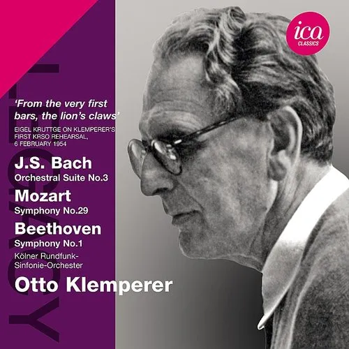 Bach / Mozart / Beethoven - Otto Klemperer vinyl record cover