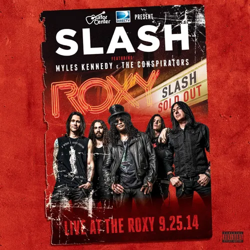 Slash - Live at the Roxy 09.25.14 vinyl record cover
