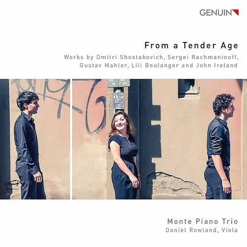Boulanger / Monte Piano Trio / Rowland - From a Tender Age vinyl record cover