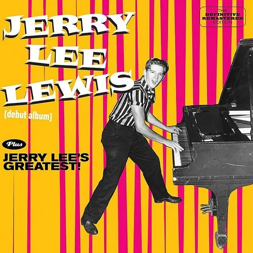Jerry Lee Lewis - Jerry Lee Lewis + Jerry Lee's Greatest vinyl record cover