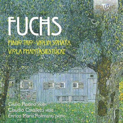 Giulio Plotino - Piano Trio - Violin Sonata - Viola Phantasiestueck vinyl record cover