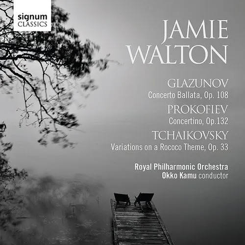 Glazunov / Walton / Royal Philharmonic Orchestra - Conerto Ballata - Concertino - Variations on a vinyl record cover