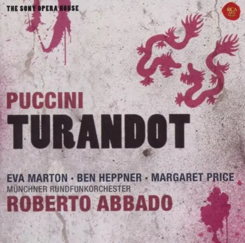 Puccini / Marton / Munich Radio Orch / Abbado - Turandot vinyl record cover
