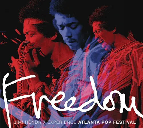 The Jimi Hendrix Experience - Live At The Atlanta Pop Festival vinyl record cover