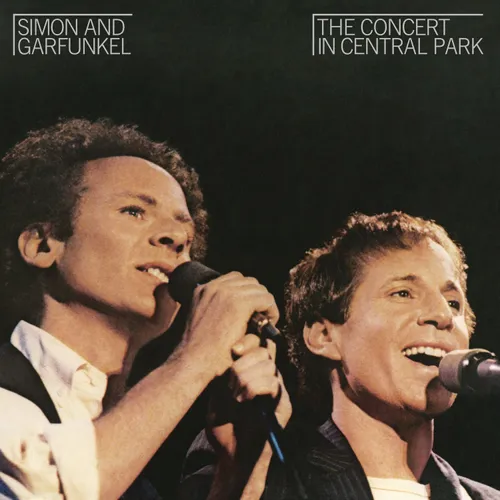 Simon & Garfunkel - Concert In Central Park (Live) vinyl record cover