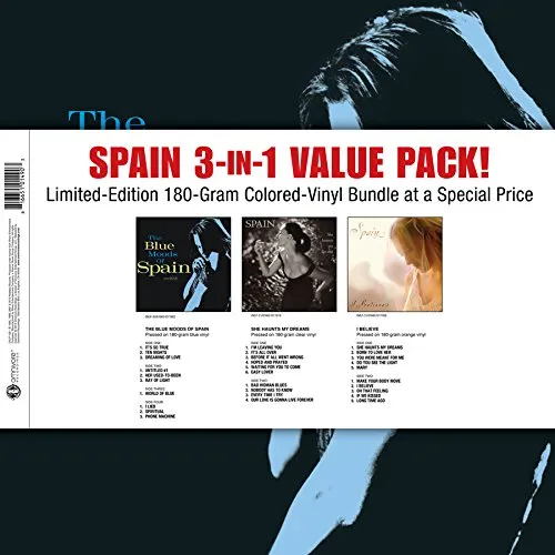 Spain - Spain 3-in-1 Value Pack vinyl record cover