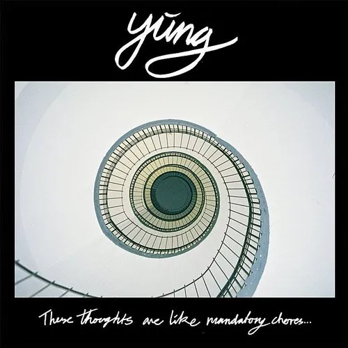 Yung - These Thoughts Are Like Mandatory Chores EP vinyl record cover