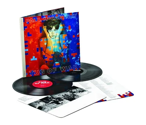 Paul McCartney - Tug Of War: Remastered vinyl record cover