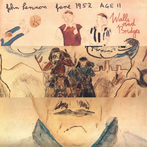 John Lennon - Walls And Bridges vinyl record cover