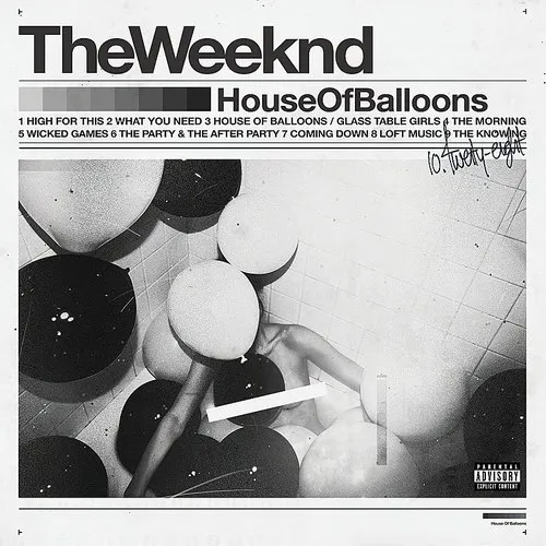 The Weeknd - House Of Balloons vinyl record cover