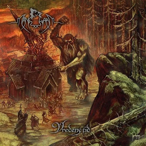 Manegarm - Vredens Tid (T-Shirt M) vinyl record cover