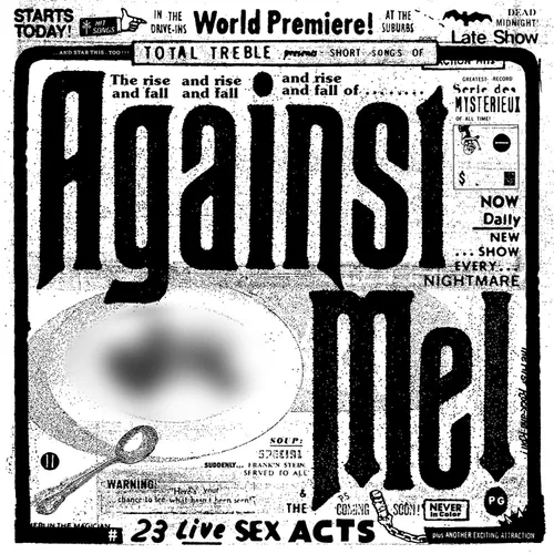 Against Me! - 23 Live Sex Acts vinyl record cover