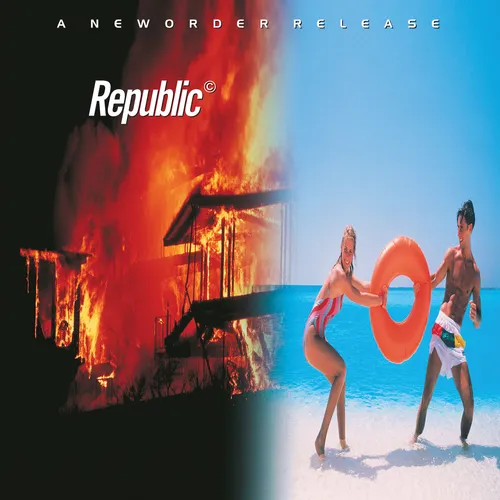 New Order - Republic: 2015 Remaster vinyl record cover