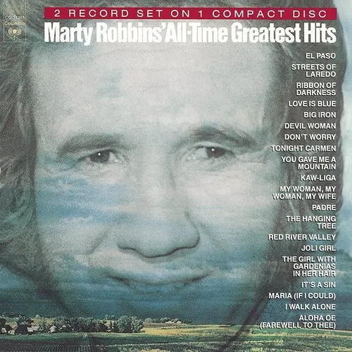 Marty Robbins - All Time Greatest vinyl record cover