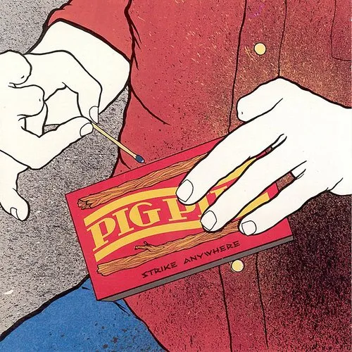 Big Black - Pig Pile vinyl record cover