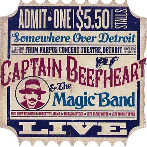 Captain Beefheart - Harpos Detroit Dec 11th 1980 vinyl record cover