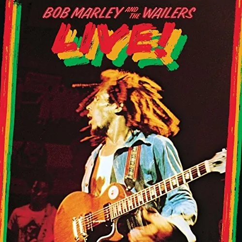 Bob Marley - Live vinyl record cover