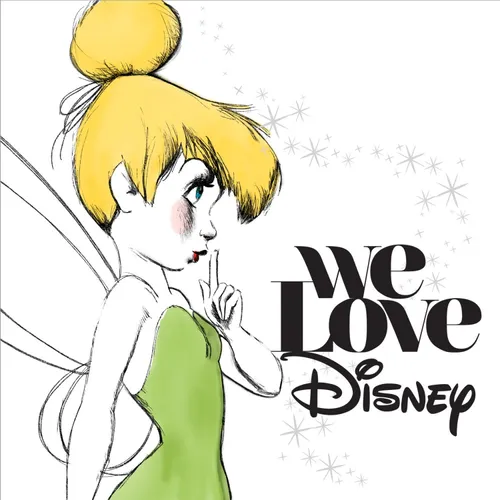 Various Artists - We Love Disney vinyl record cover