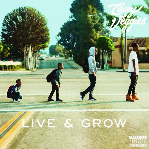 Casey Veggies - Live & Grow vinyl record cover