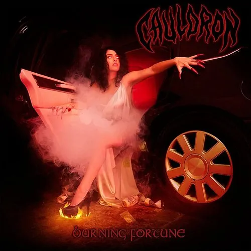 Cauldron - Burning Fortune vinyl record cover