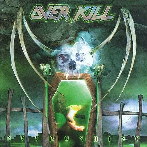 Overkill - Necroshine vinyl record cover