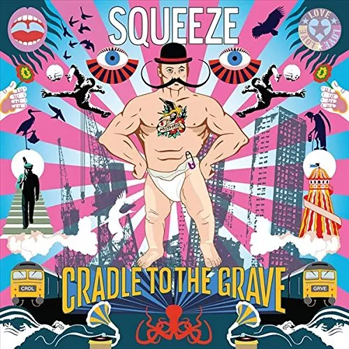 Squeeze - Cradle to the Grave vinyl record cover