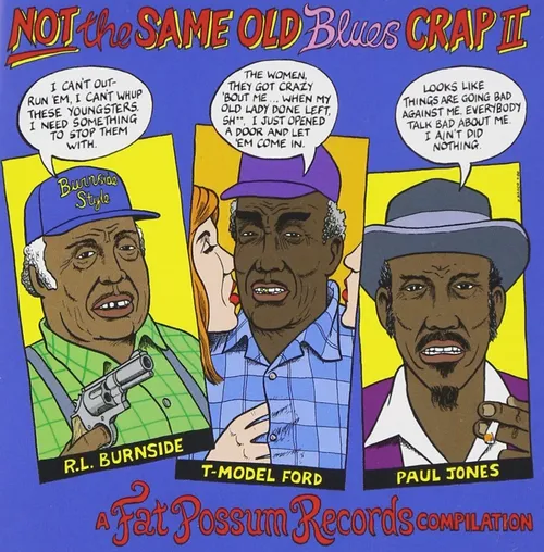 Artist - Not The Same Old Blues Crap II vinyl record cover