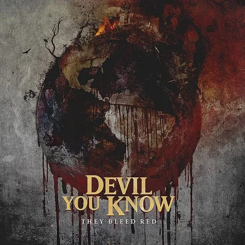 Devil You Know - They Bleed Red vinyl record cover