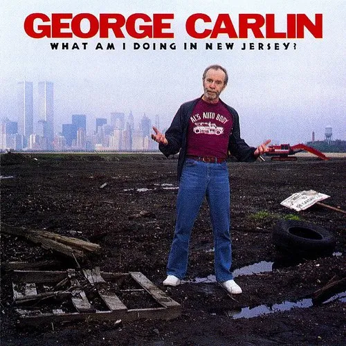 George Carlin - What Am I Doing In New Jersey? vinyl record cover