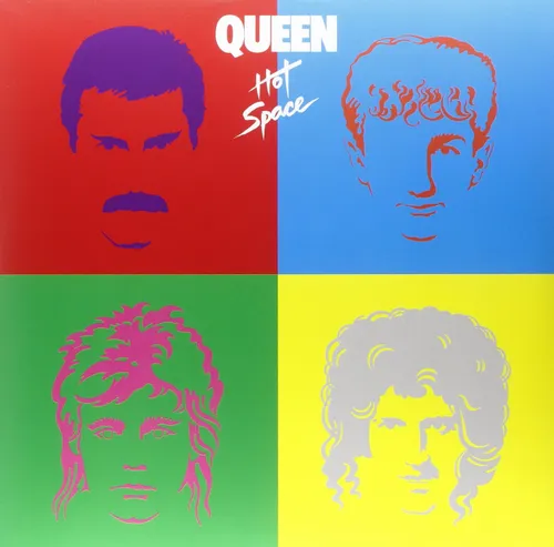 Queen - Hot Space (Jmlp) (Shm) (Jpn) vinyl record cover