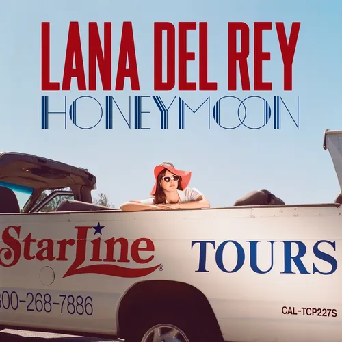 Lana Del Rey - Honeymoon vinyl record cover