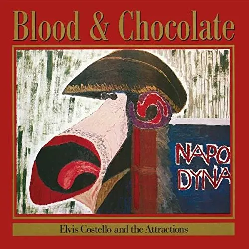 Elvis Costello - BLOOD & CHOCOLATE vinyl record cover