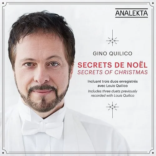 Gino Quilico - Secrets Of Christmas vinyl record cover