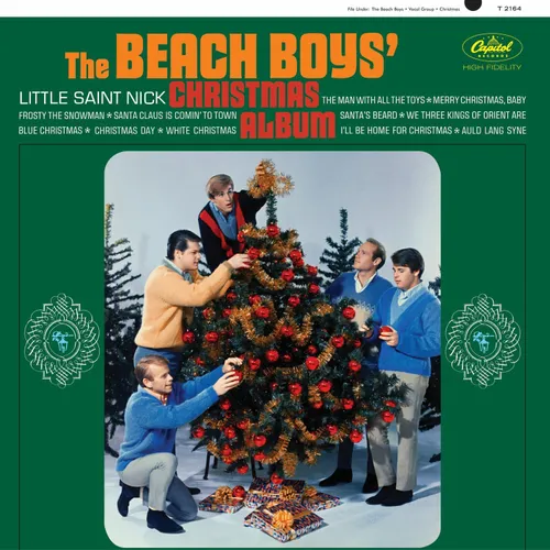 The Beach Boys - The Beach Boys' Christmas Album vinyl record cover