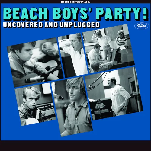 The Beach Boys - The Beach Boys’ Party! Uncovered And Unplugged vinyl record cover