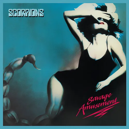 Scorpions - Savage Amusement: 50th Anniversary vinyl record cover