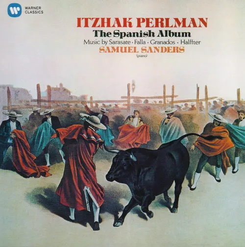 Itzhak Perlman - The Spanish Album vinyl record cover