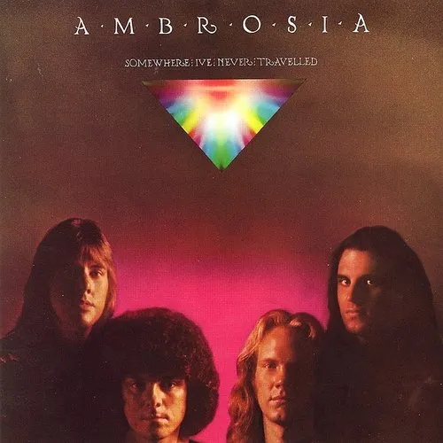 Ambrosia - Somewhere I've Never Travelled vinyl record cover