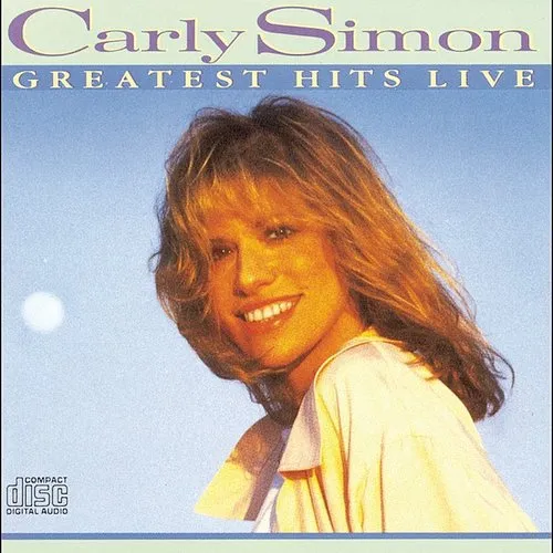 Carly Simon - Greatest Hits Live vinyl record cover