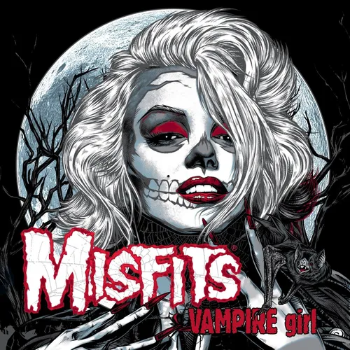 Misfits - Vampire Girl / Zombie Girl vinyl record cover